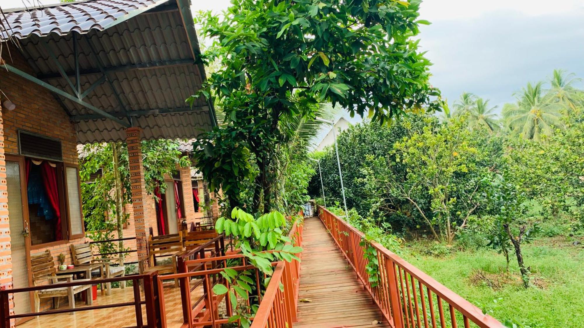 Gibbon Singing Home Stay Quan Tom Exteriér fotografie